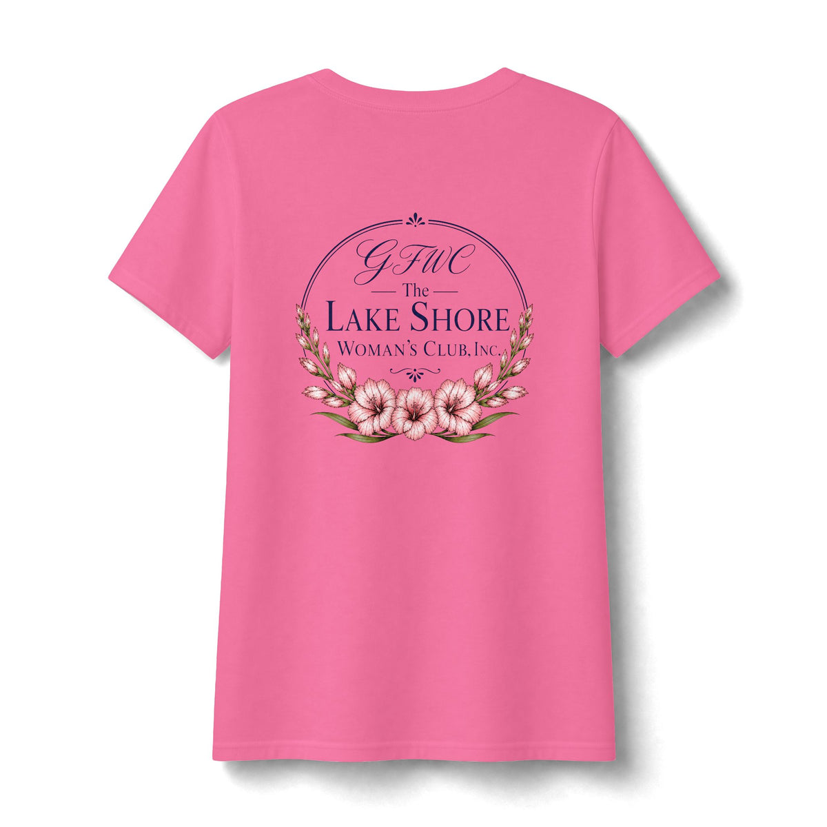 Lake Shore Womens Club V-Neck T-shirt