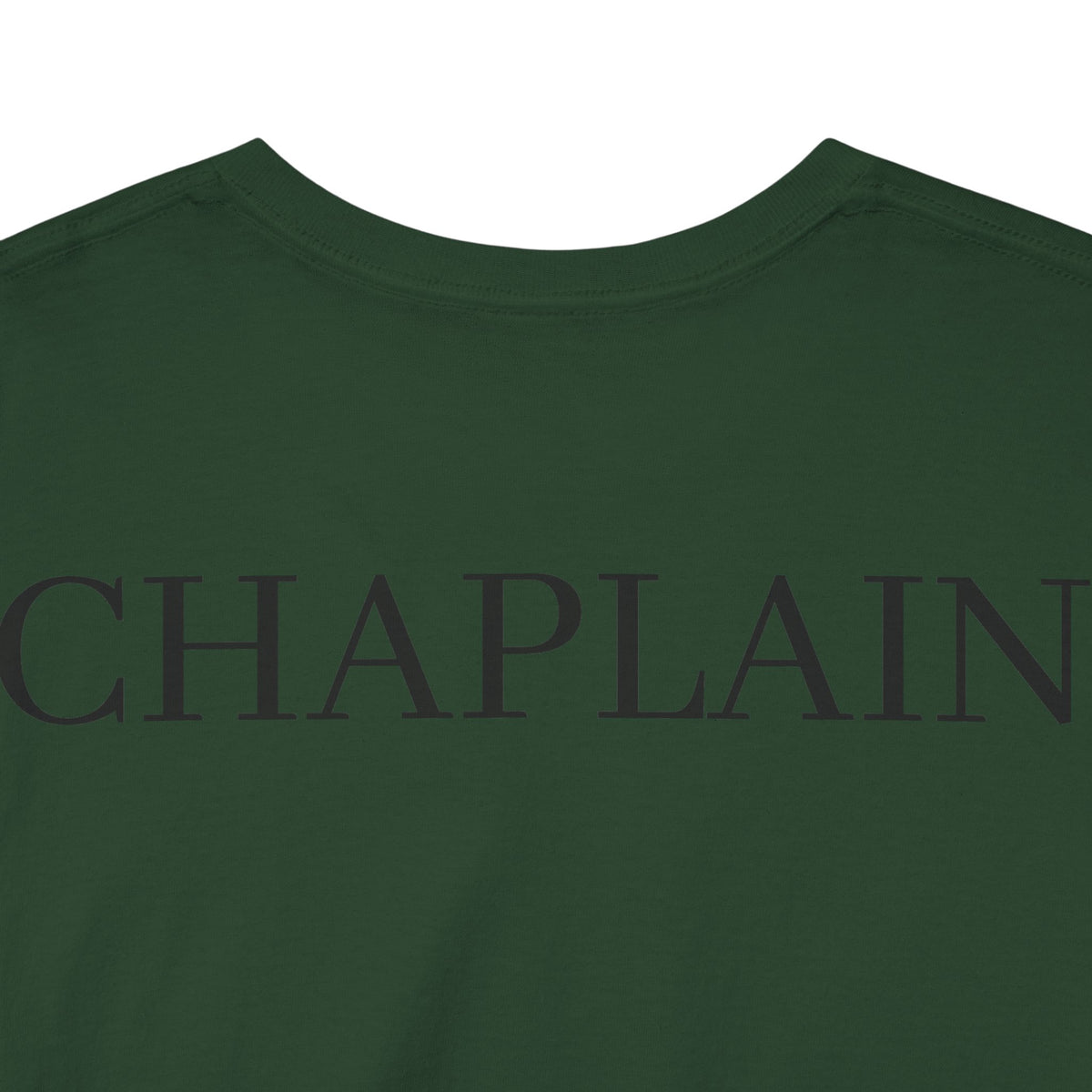 Chaplain T‑Shirt — "Working for Christ: A Higher Purpose" Christian Tee