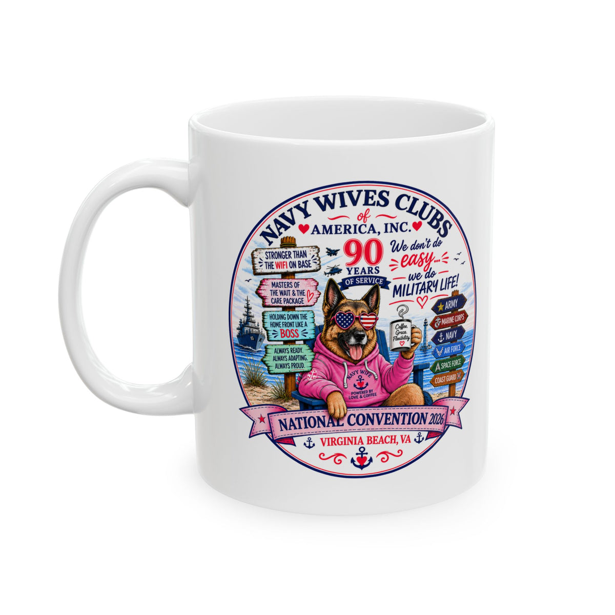 NWCA 2026 Convention - Anchored Together Coffee Mug (11oz, 15oz)