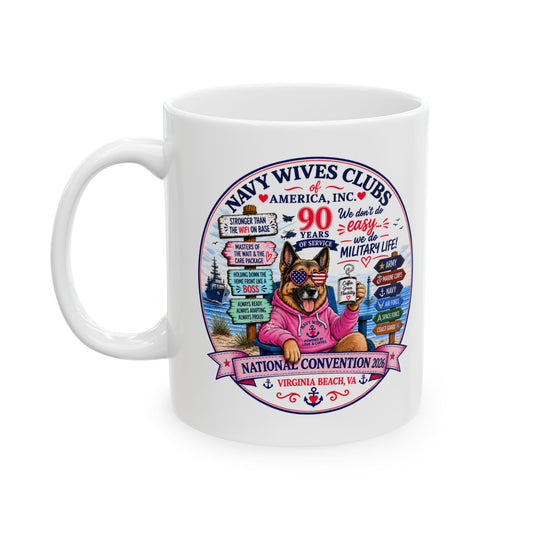 NWCA 2026 Convention - Anchored Together Coffee Mug (11oz, 15oz)