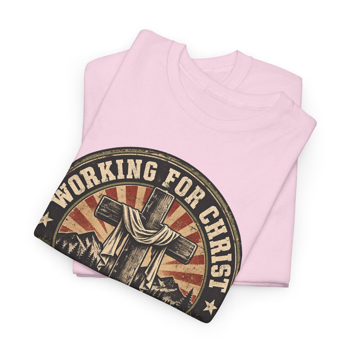 Chaplain T‑Shirt — "Working for Christ: A Higher Purpose" Christian Tee
