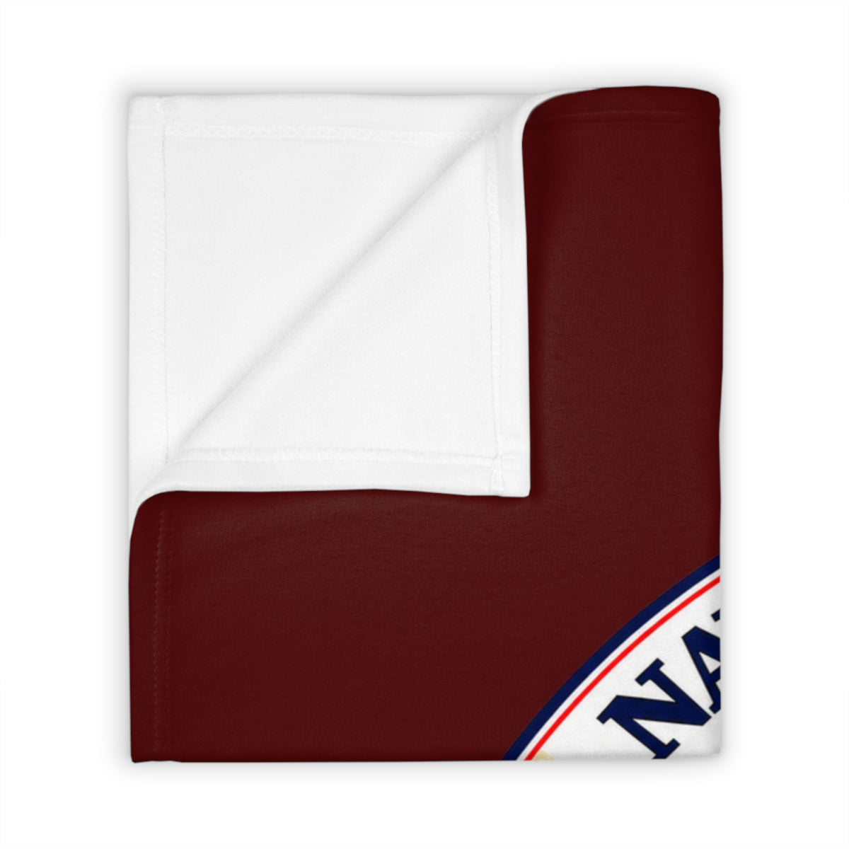 Navy Wives Clubs Marine Wife Throw Blanket — National Convention 2026 Souvenir