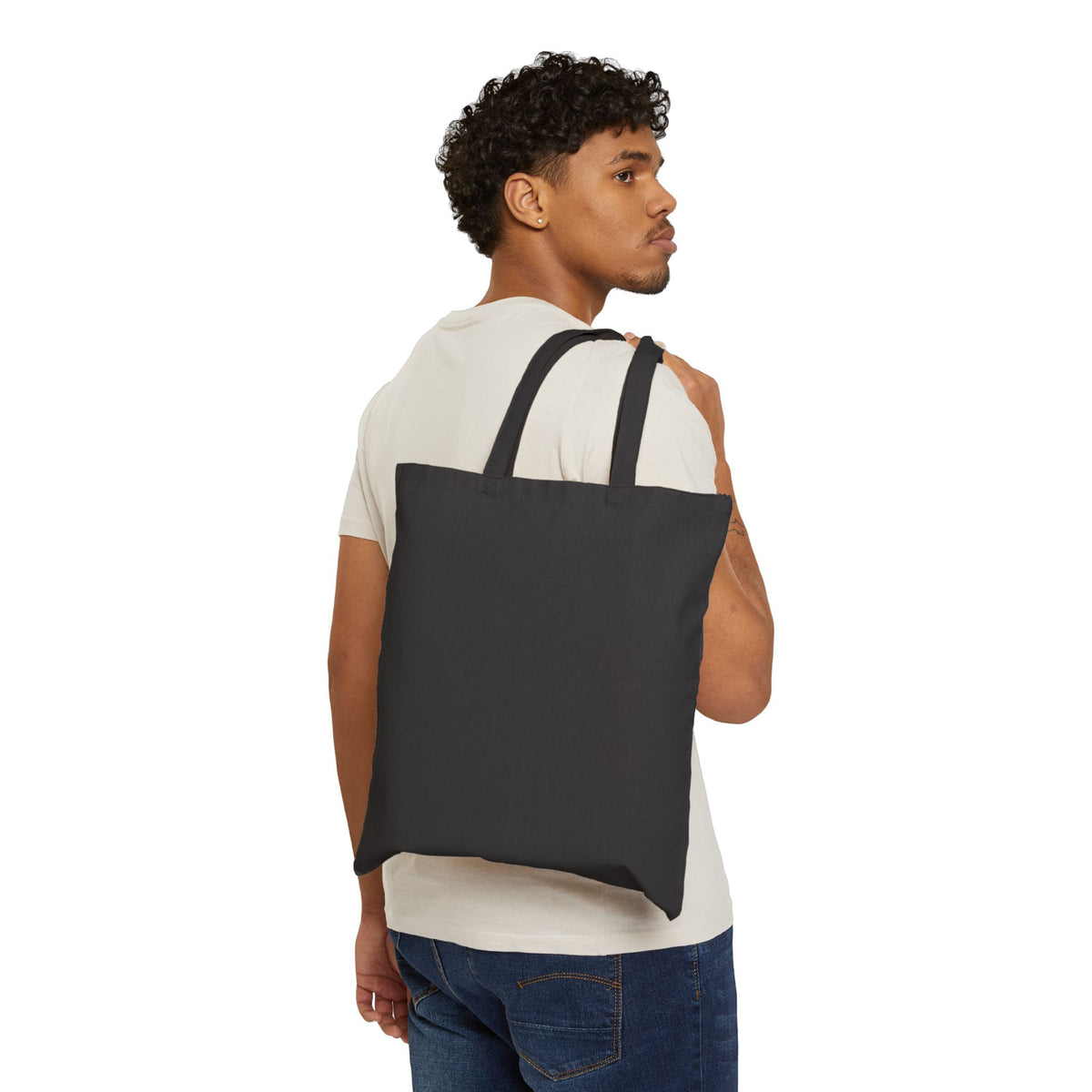 Tote Bag — "Retired Moving Married Sailor" Canvas Tote for Retired Navy & Marine Life, Beachy Retirement Gift