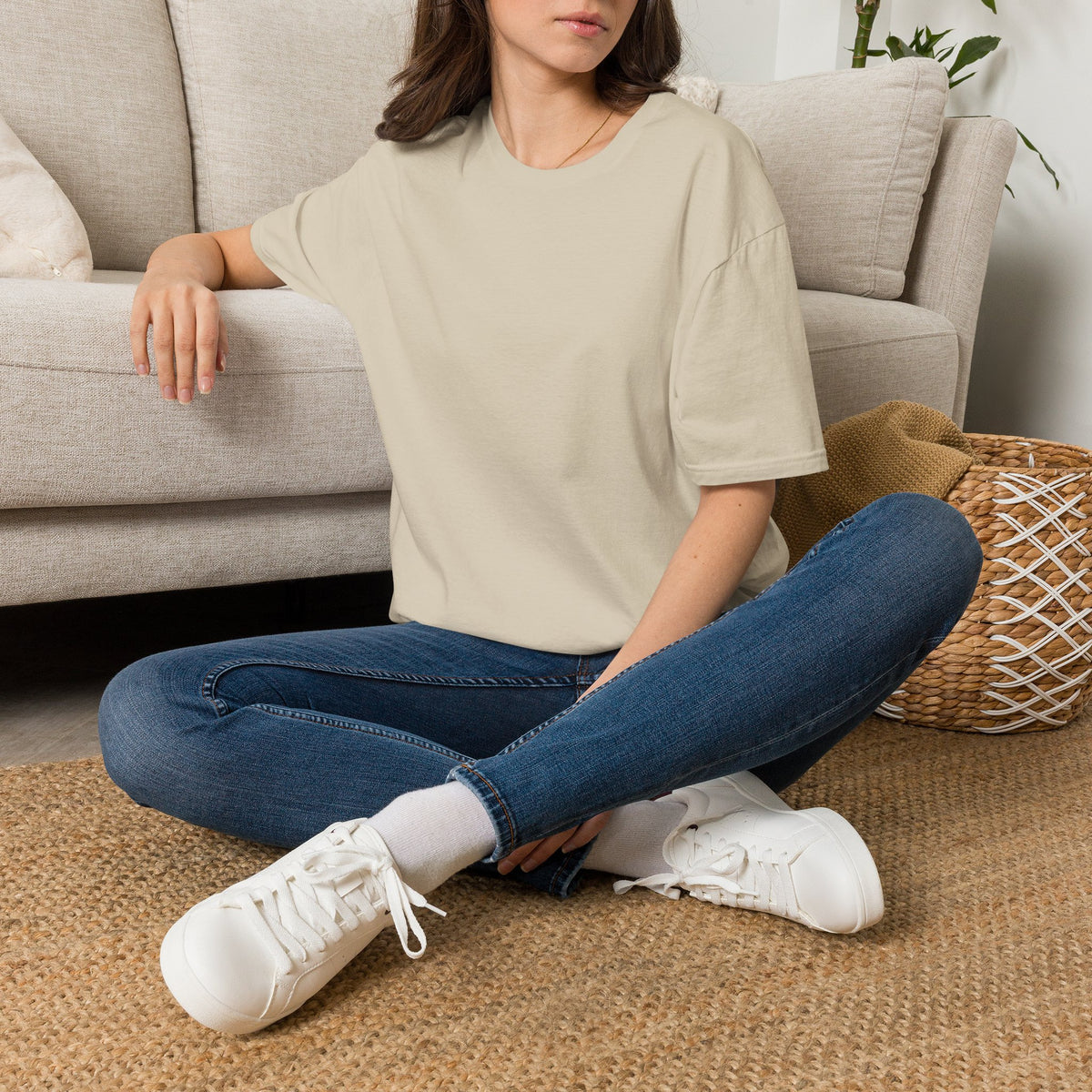 GFWC Classic White T-Shirt — Minimal Everyday Tee