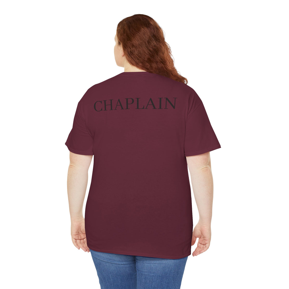 Chaplain T‑Shirt — "Working for Christ: A Higher Purpose" Christian Tee