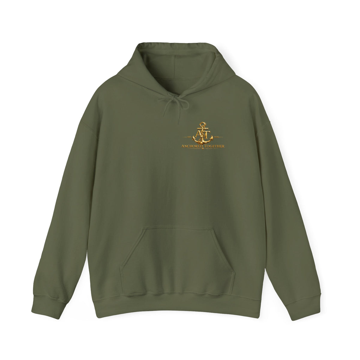 Anchored Together Hoodie — Heros Helping Heros