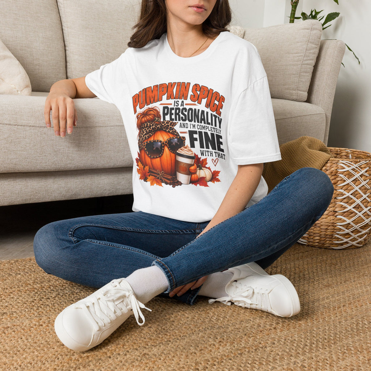 Pumpkin Spice Is a Personality – Funny Fall Graphic Tee