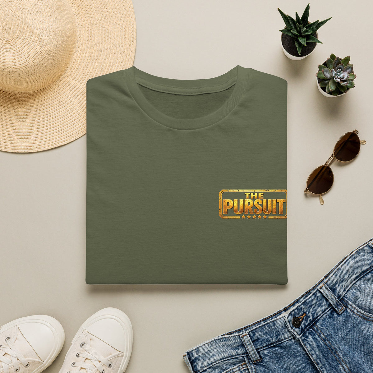 The Pursuit: Mission In Progress Travel T-Shirt — 'Mission In Progress' Father & Daughter 40,000 Miles Tee