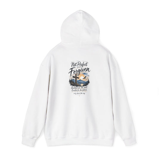 Anchored Together Hoodie — "Forgiven" Faith-Inspired Anchor & Cross Pullover
