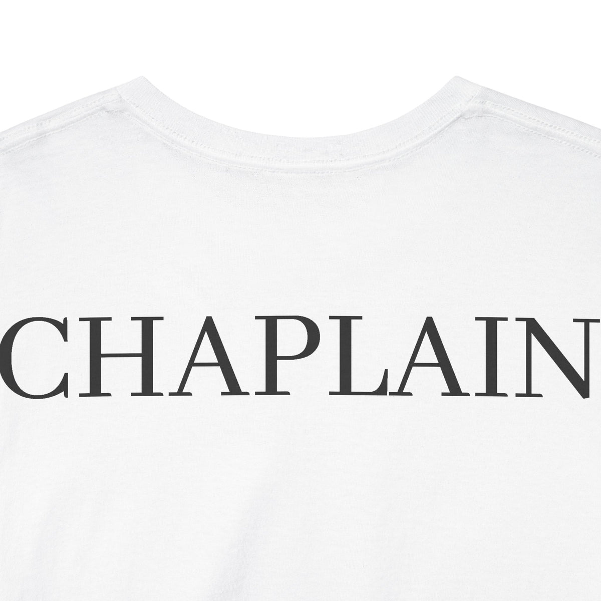 Chaplain T‑Shirt — "Working for Christ: A Higher Purpose" Christian Tee
