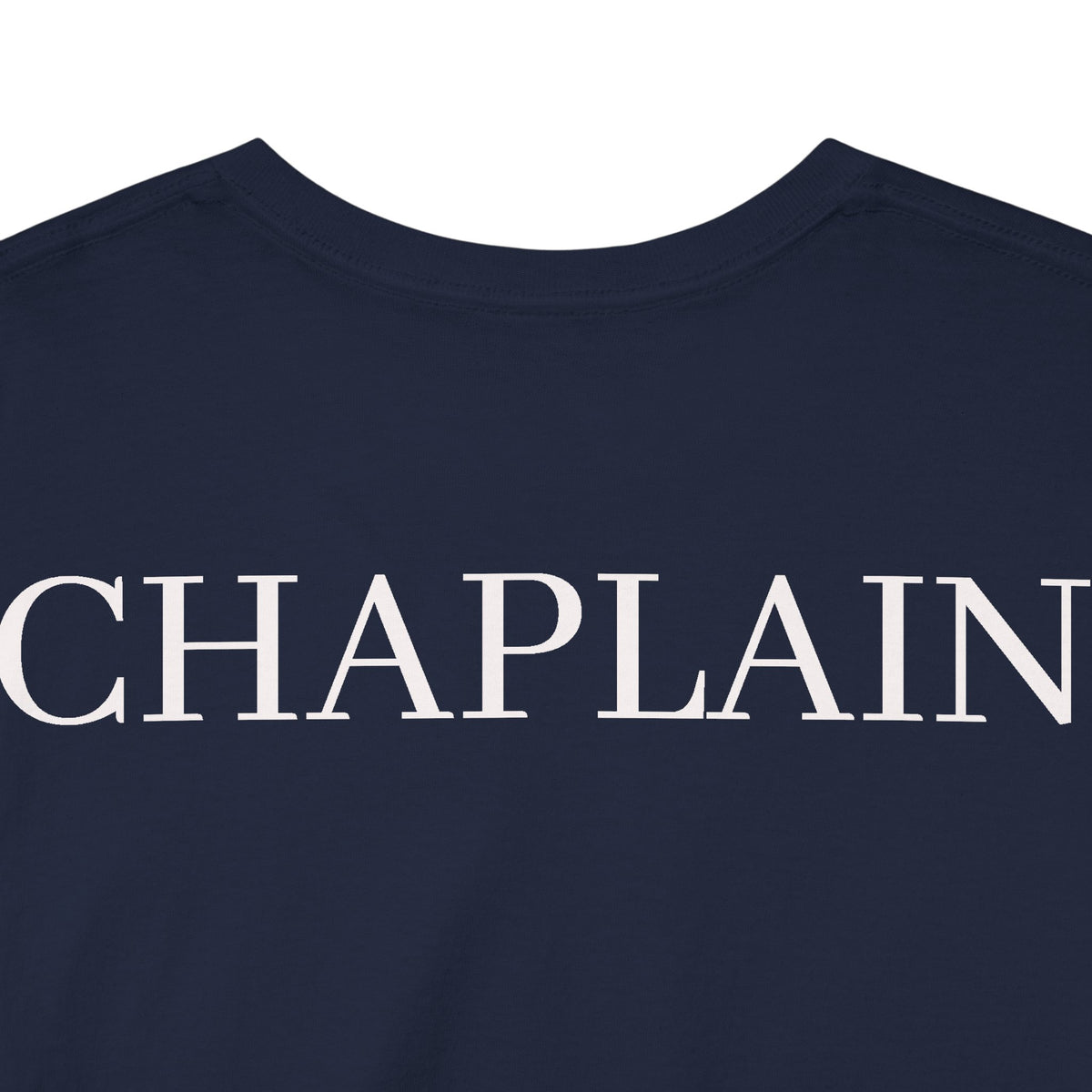 Chaplain T‑Shirt — "Working for Christ: A Higher Purpose" Christian Tee