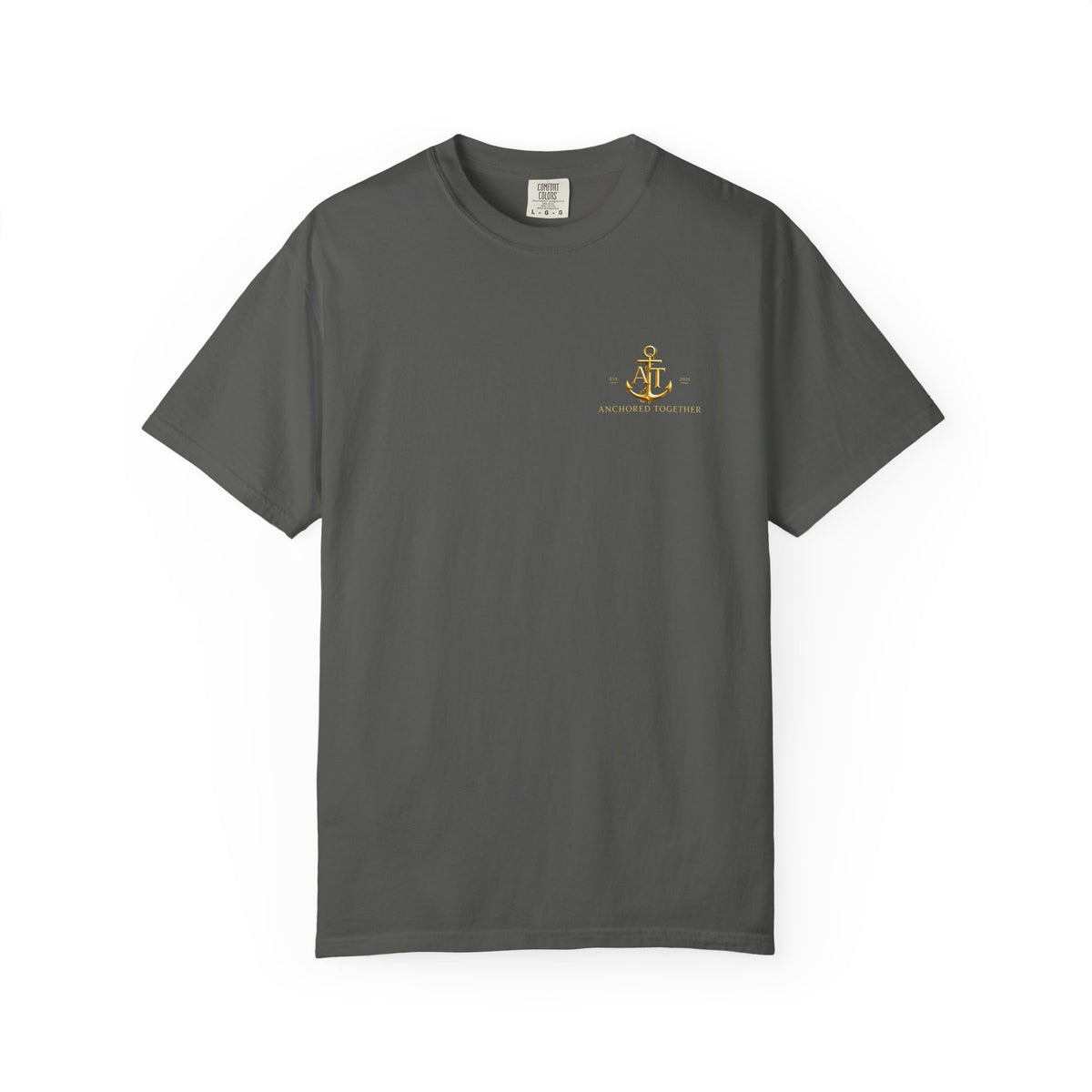 Anchored Together Military DD-214 Tribute T-Shirt — "Anchored Together" Graphic Tee