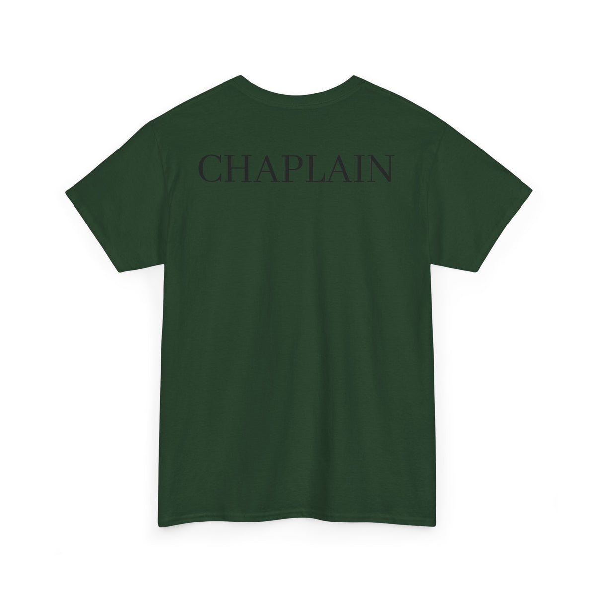Chaplain T‑Shirt — "Working for Christ: A Higher Purpose" Christian Tee
