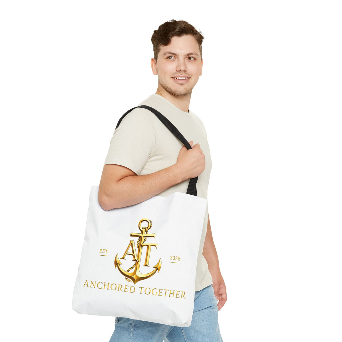 Military Wife Gift Tote Bag — Navy & Marine Corps Spouse Canvas Tote