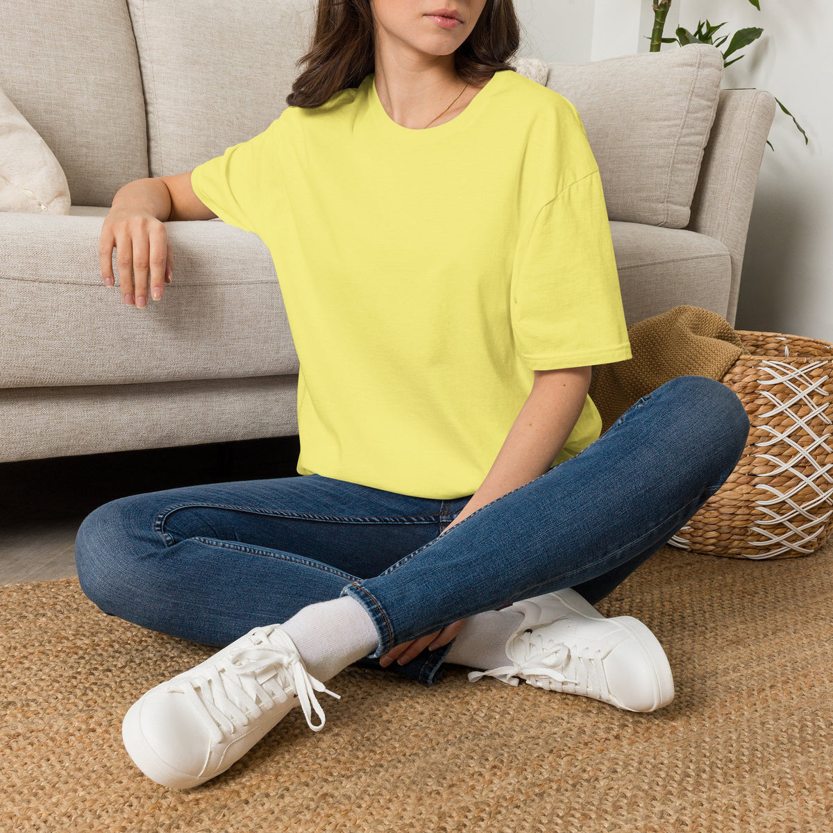 GFWC Classic White T-Shirt — Minimal Everyday Tee