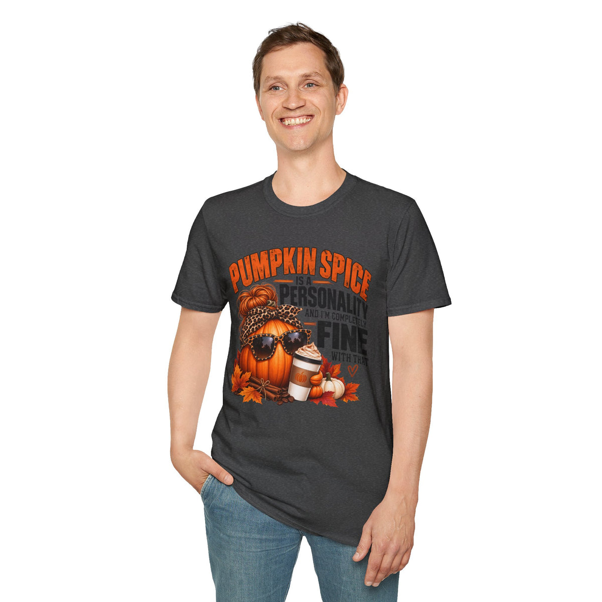Pumpkin Spice Is a Personality – Funny Fall Graphic Tee