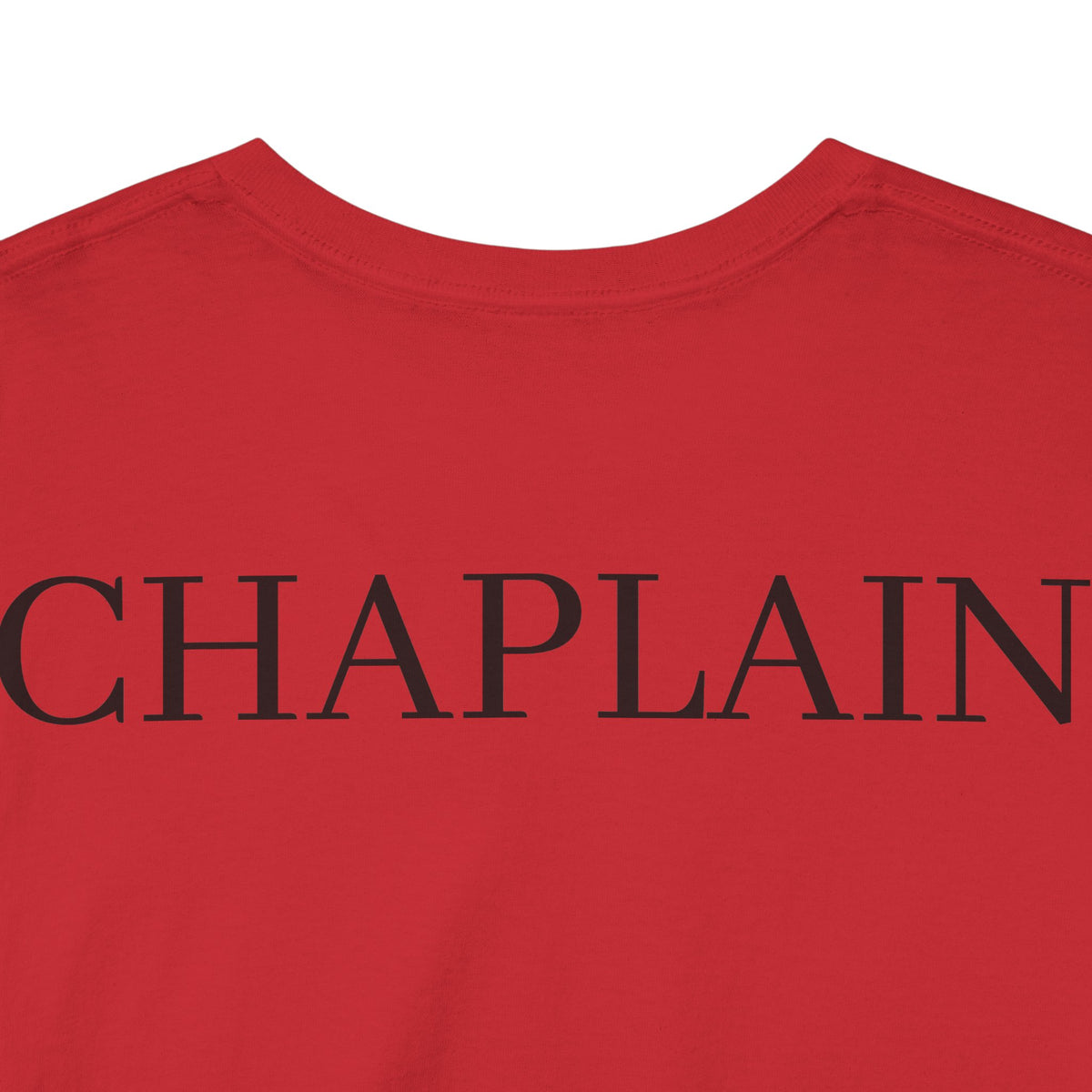 Chaplain T‑Shirt — "Working for Christ: A Higher Purpose" Christian Tee