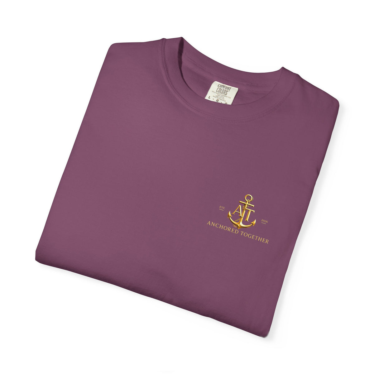Anchored Together Military DD-214 Tribute T-Shirt — "Anchored Together" Graphic Tee
