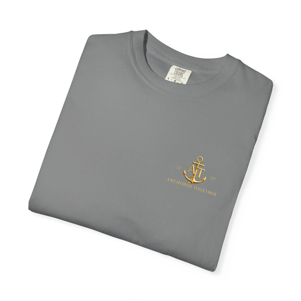 Anchored Together Military DD-214 Tribute T-Shirt — "Anchored Together" Graphic Tee