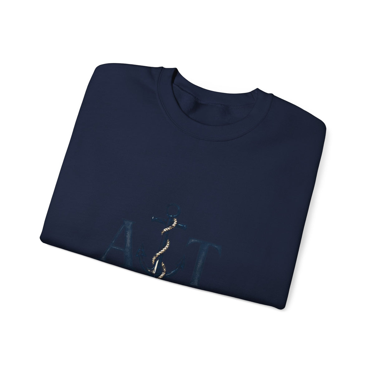 Miles Apart, Anchored Together — Military Deployment Sweatshirt | Navy Wife