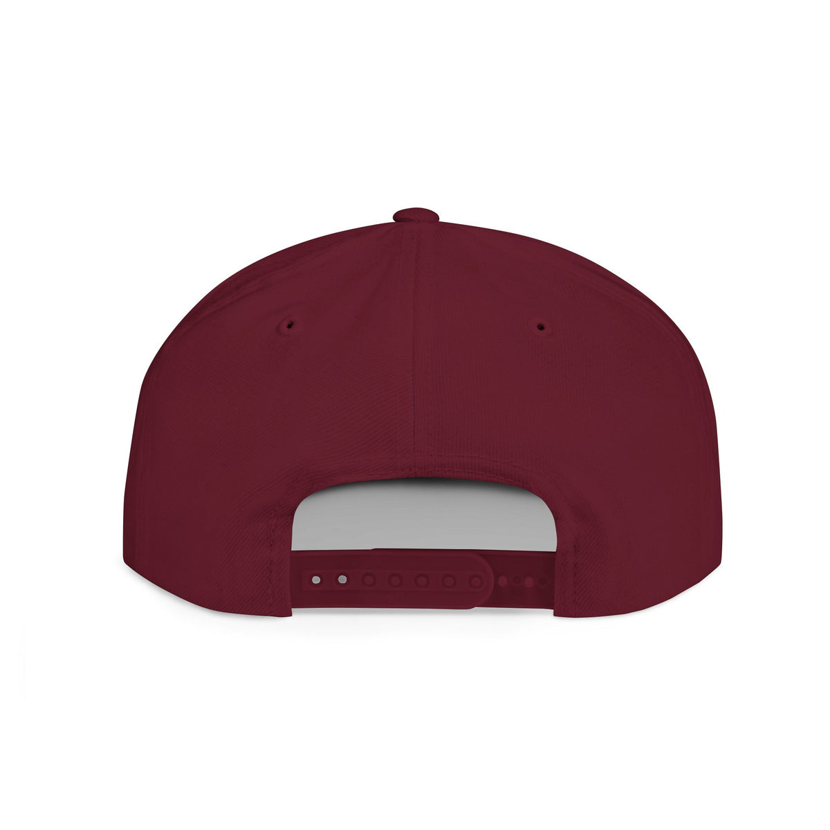 Snapback Hat — "The Pursuit" Gold Logo Flat Bill Cap