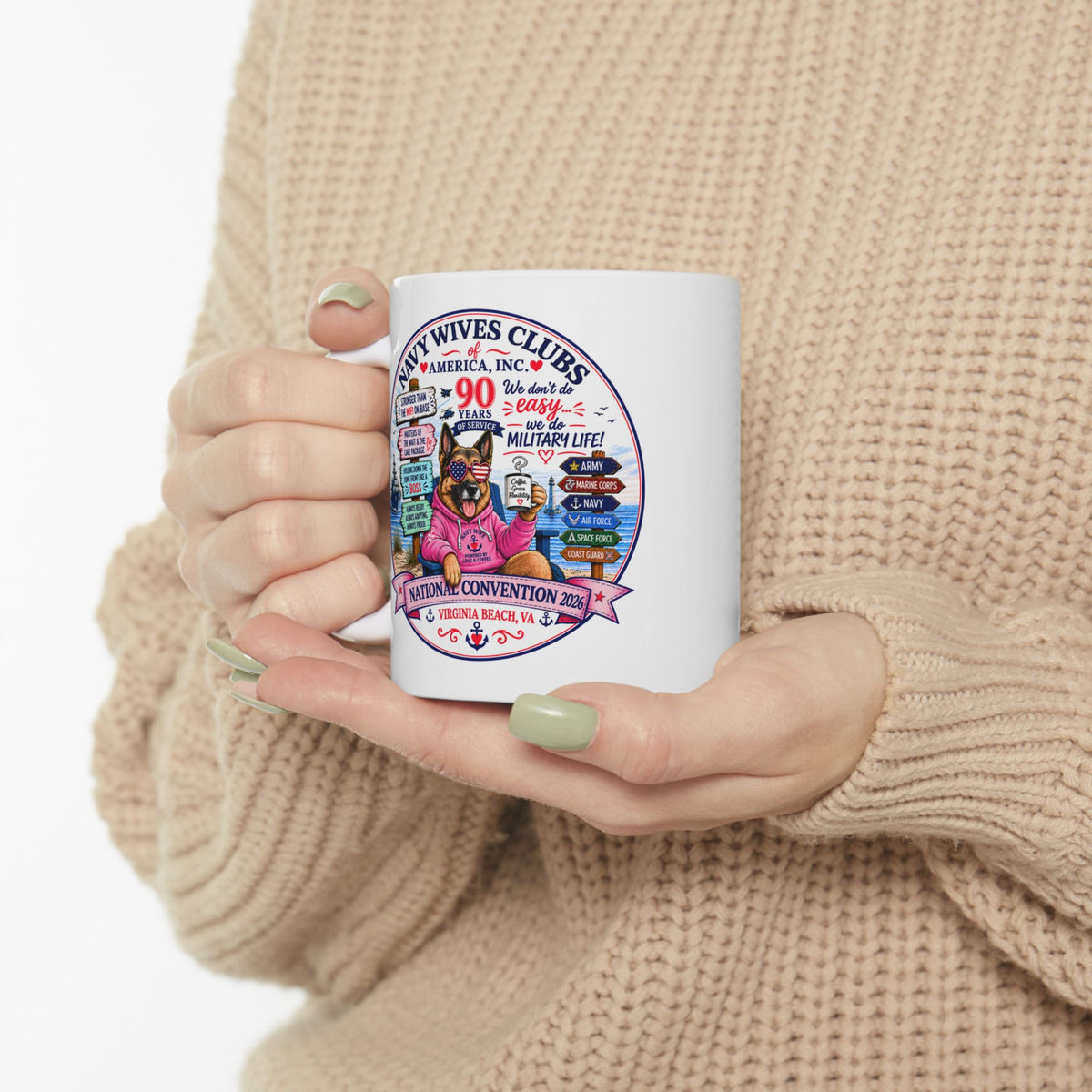 NWCA 2026 Convention - Anchored Together Coffee Mug (11oz, 15oz)