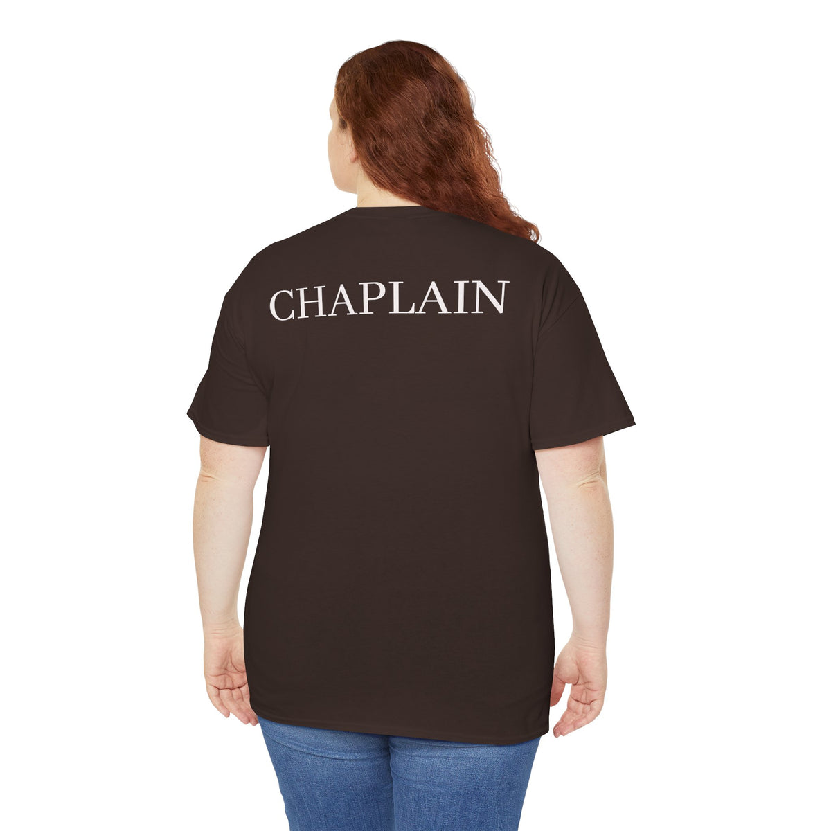 Chaplain T‑Shirt — "Working for Christ: A Higher Purpose" Christian Tee