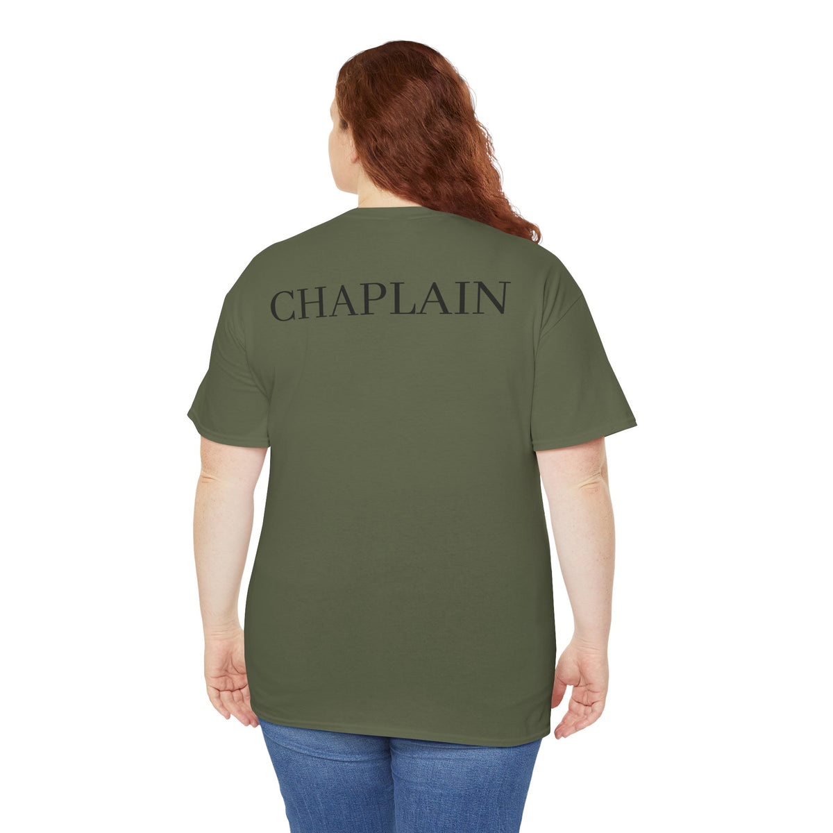 Chaplain T‑Shirt — "Working for Christ: A Higher Purpose" Christian Tee