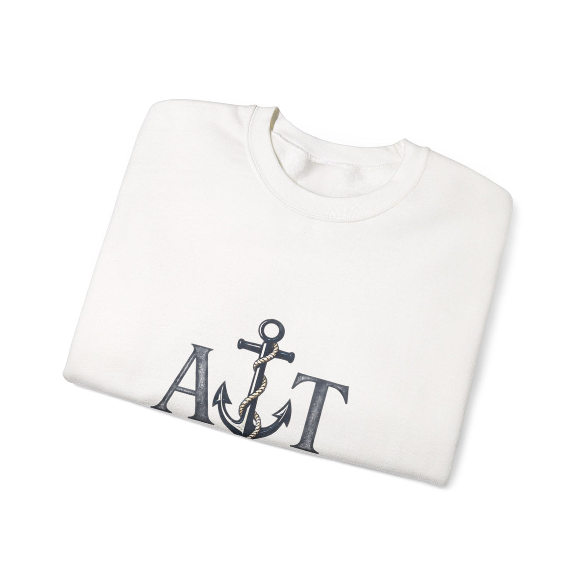 Miles Apart, Anchored Together — Military Deployment Sweatshirt | Navy Wife