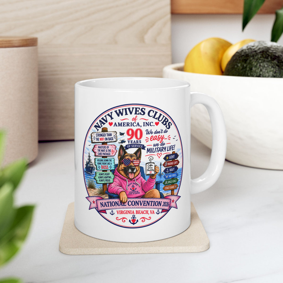 NWCA 2026 Convention - Anchored Together Coffee Mug (11oz, 15oz)