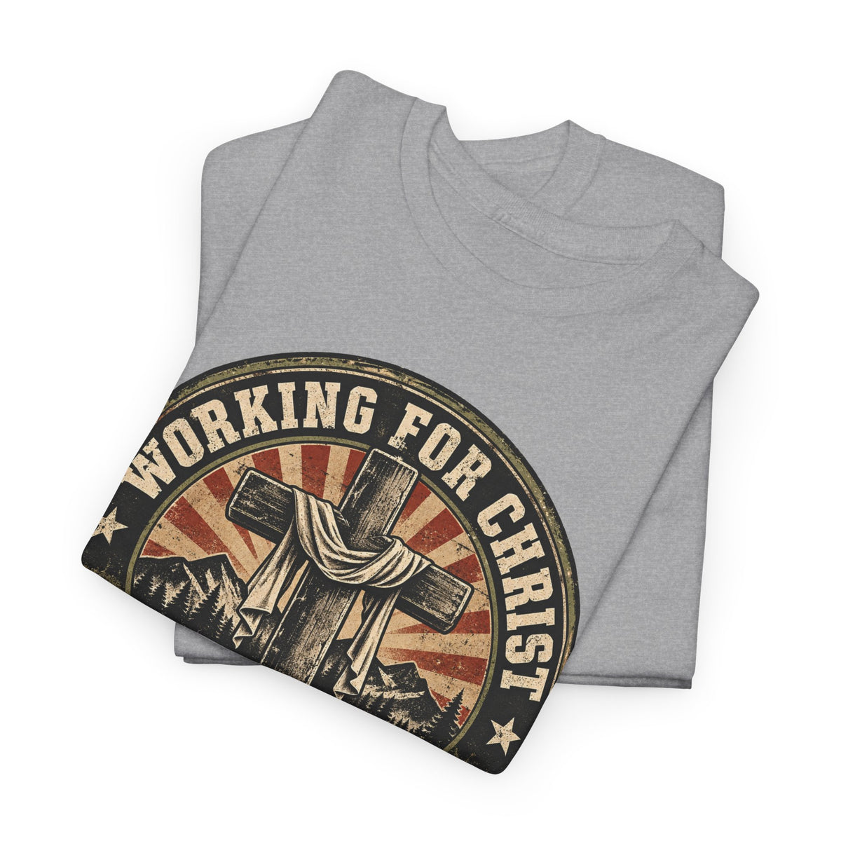 Chaplain T‑Shirt — "Working for Christ: A Higher Purpose" Christian Tee