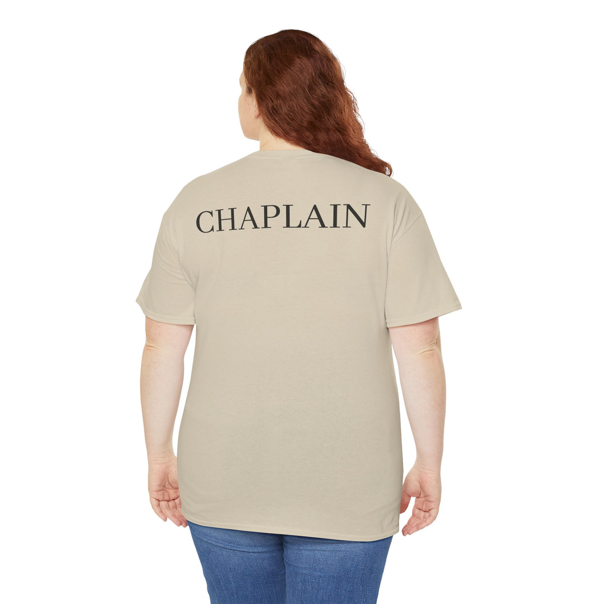 Chaplain T‑Shirt — "Working for Christ: A Higher Purpose" Christian Tee