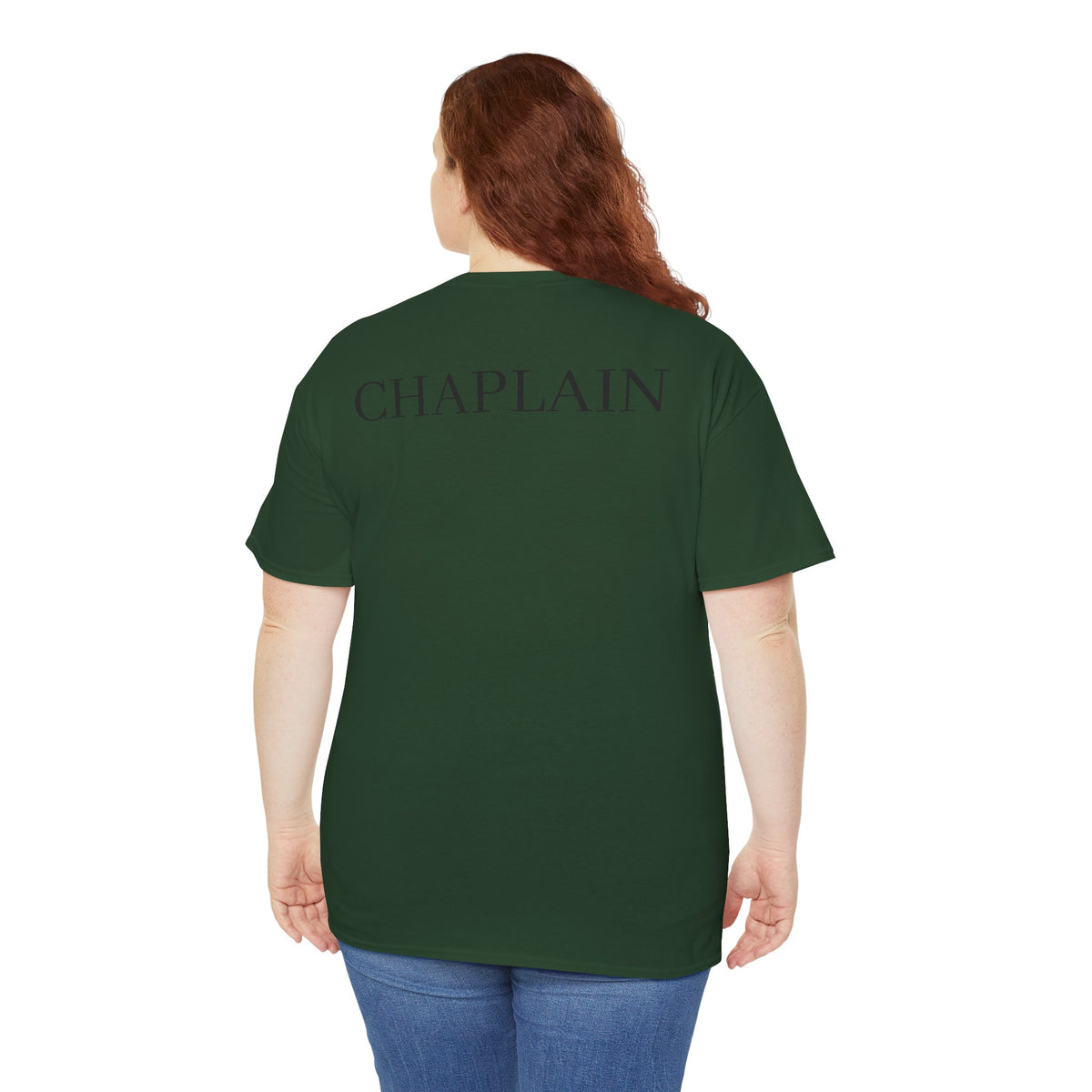 Chaplain T‑Shirt — "Working for Christ: A Higher Purpose" Christian Tee