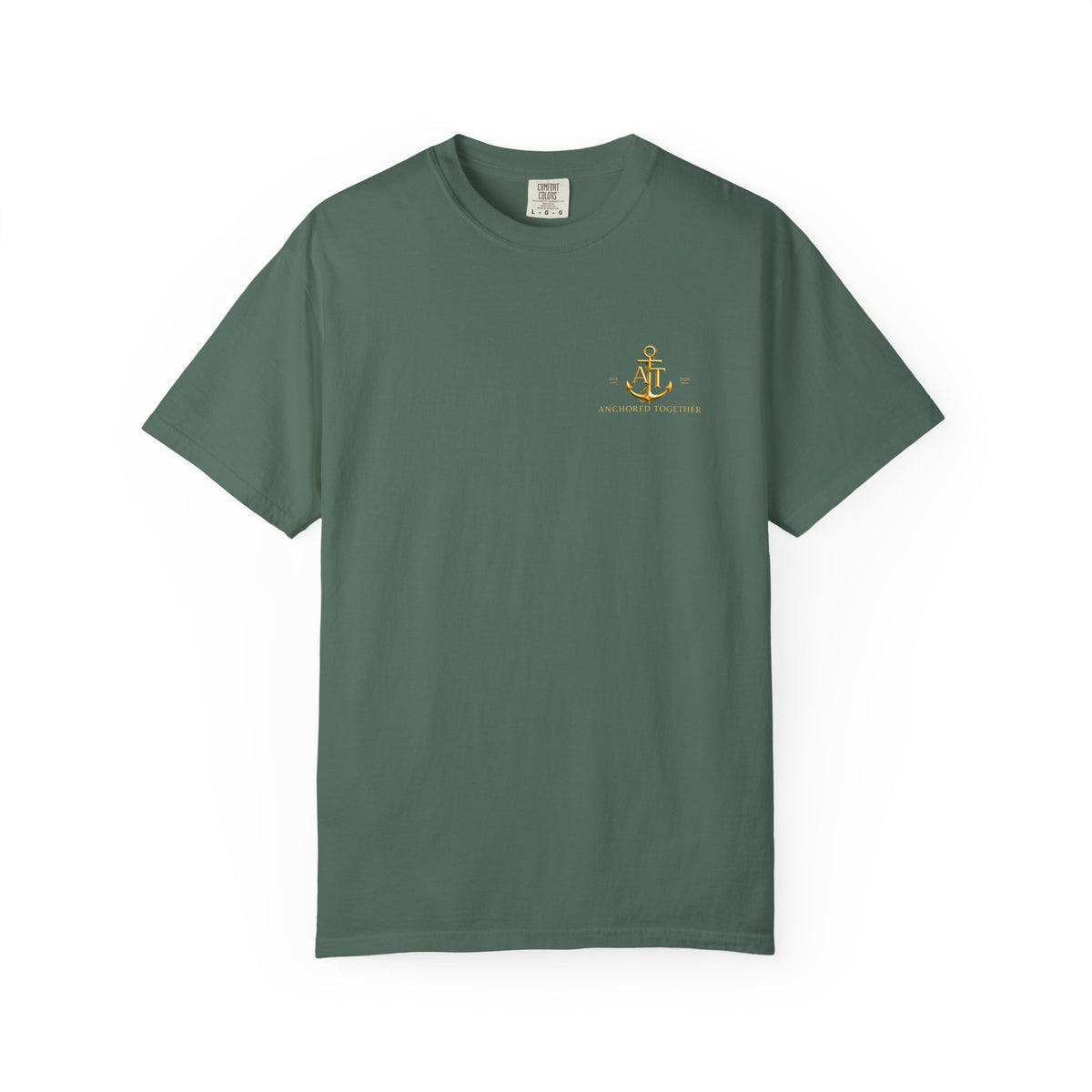Anchored Together Military DD-214 Tribute T-Shirt — "Anchored Together" Graphic Tee