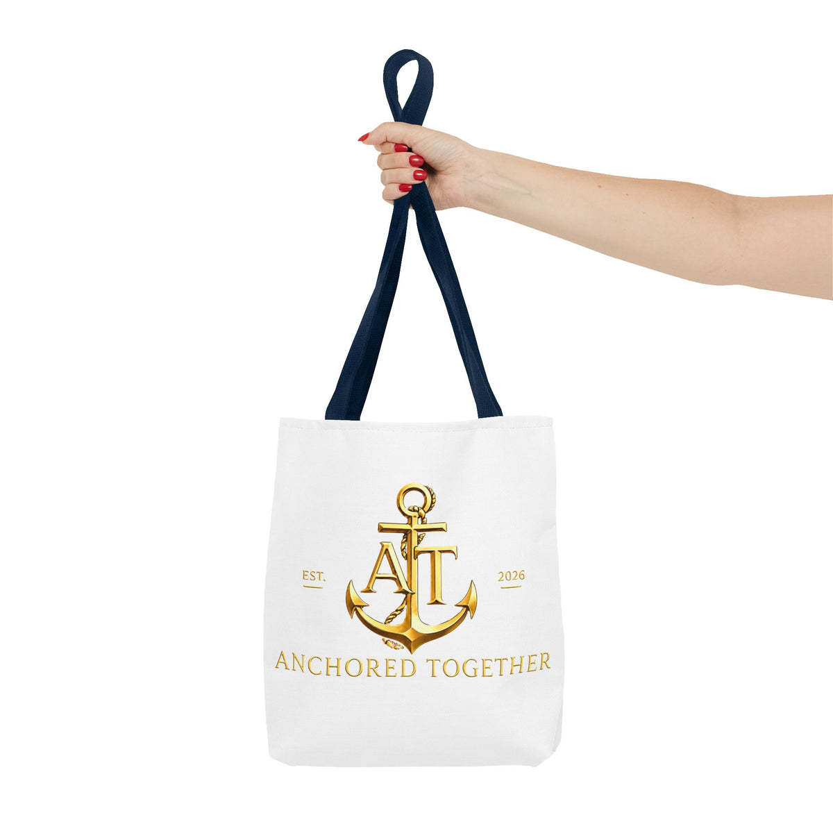 Military Wife Gift Tote Bag — Navy & Marine Corps Spouse Canvas Tote