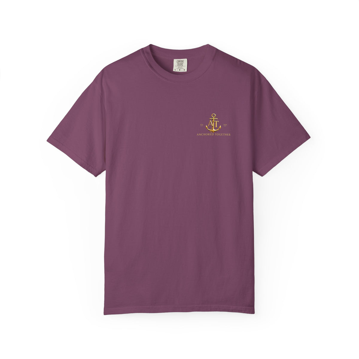 Anchored Together Military DD-214 Tribute T-Shirt — "Anchored Together" Graphic Tee