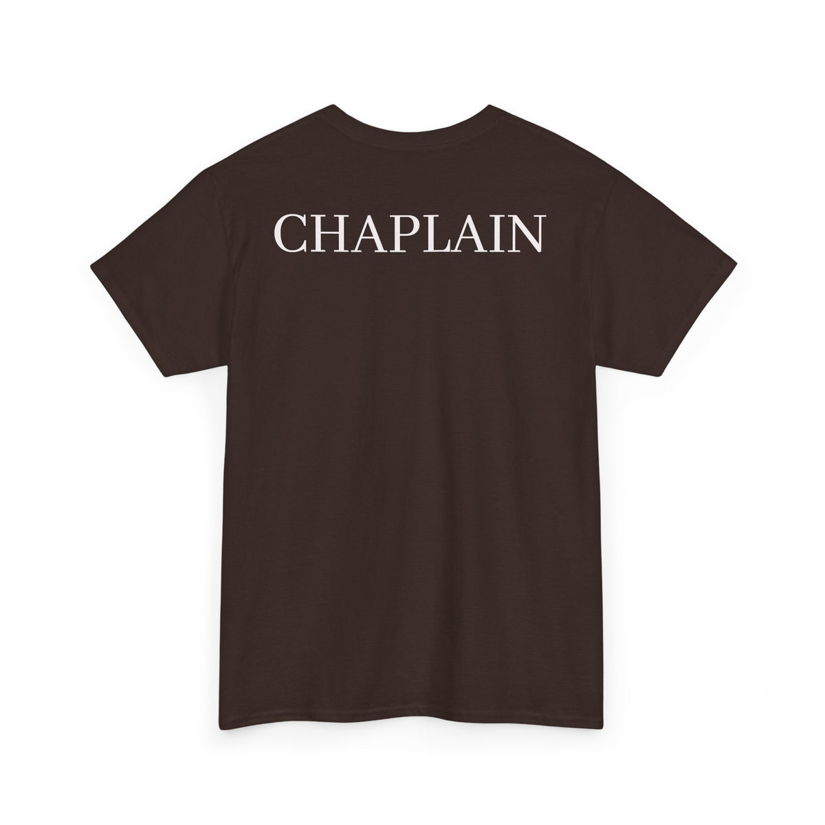 Chaplain T‑Shirt — "Working for Christ: A Higher Purpose" Christian Tee