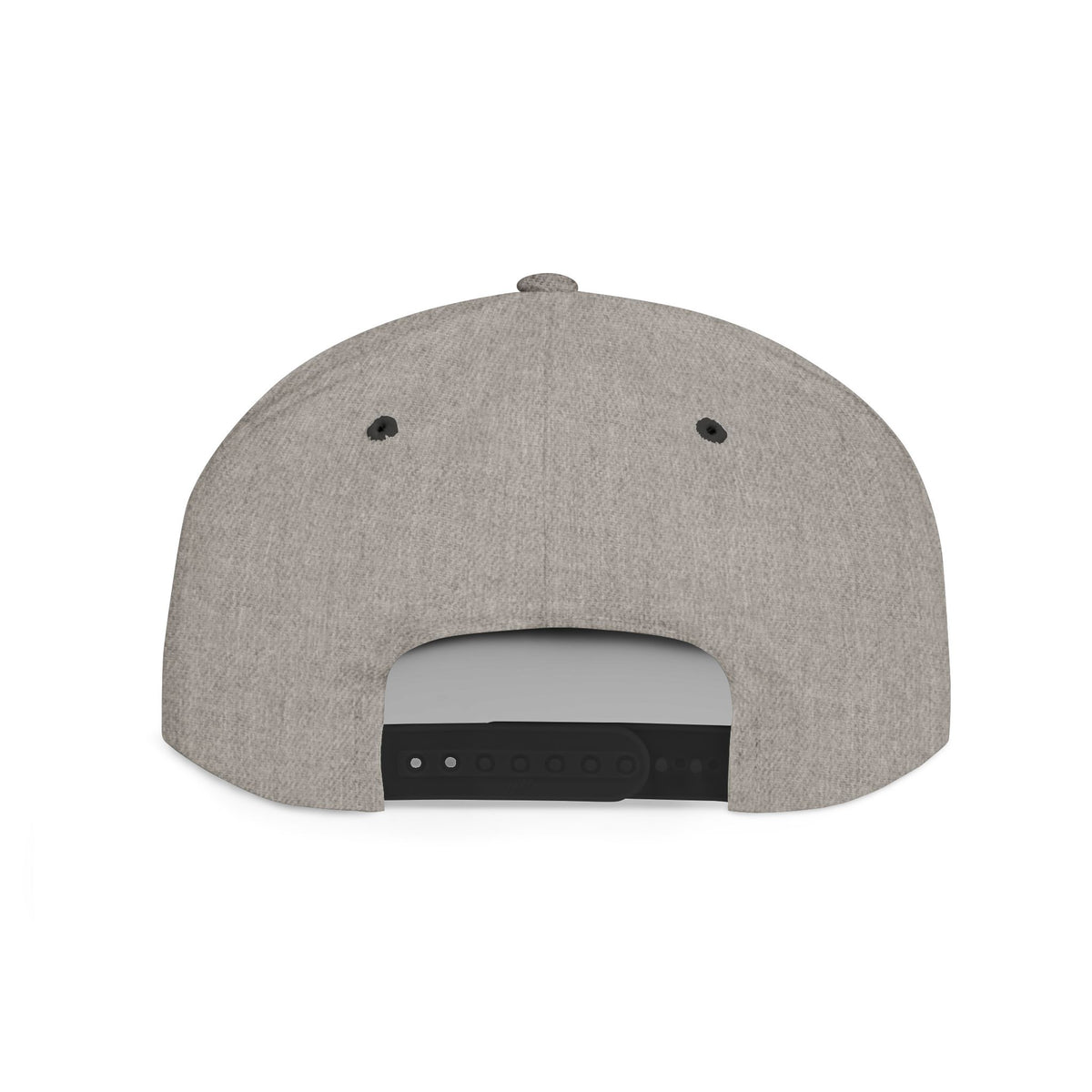 Snapback Hat — "The Pursuit" Gold Logo Flat Bill Cap