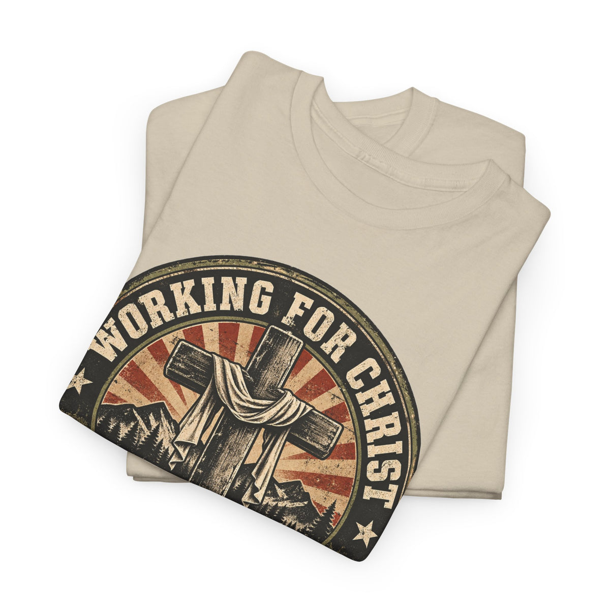 Chaplain T‑Shirt — "Working for Christ: A Higher Purpose" Christian Tee