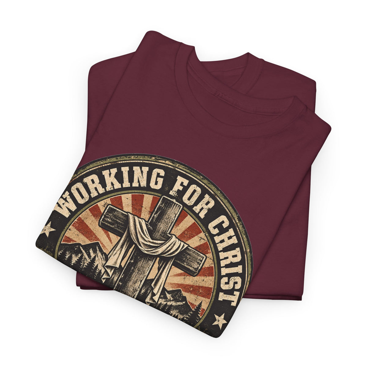 Chaplain T‑Shirt — "Working for Christ: A Higher Purpose" Christian Tee