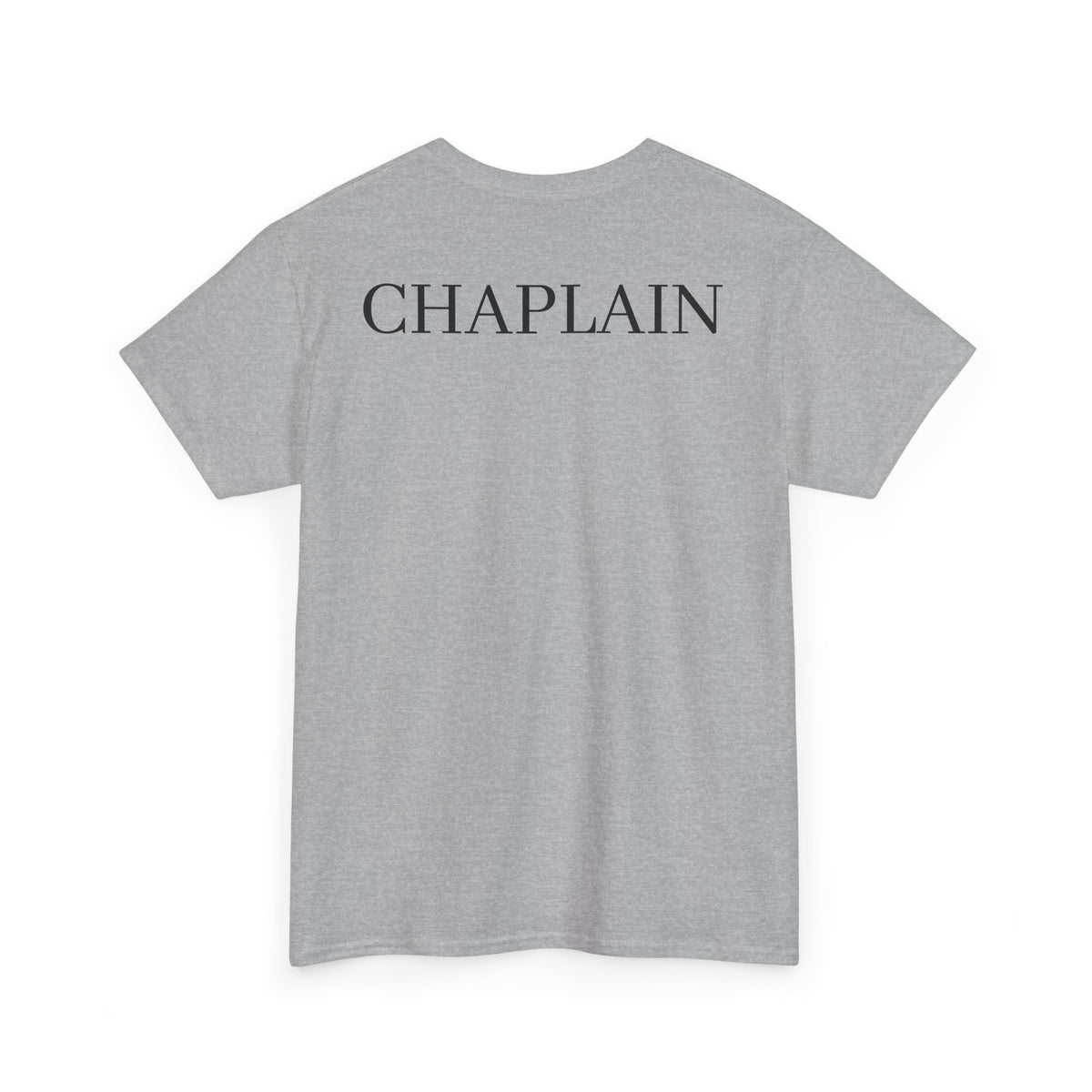 Chaplain T‑Shirt — "Working for Christ: A Higher Purpose" Christian Tee