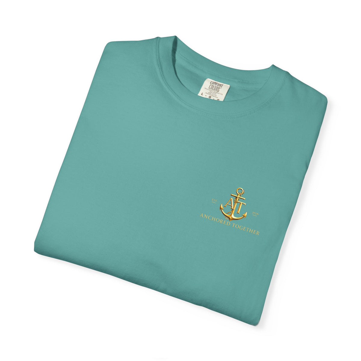 Anchored Together Military DD-214 Tribute T-Shirt — "Anchored Together" Graphic Tee