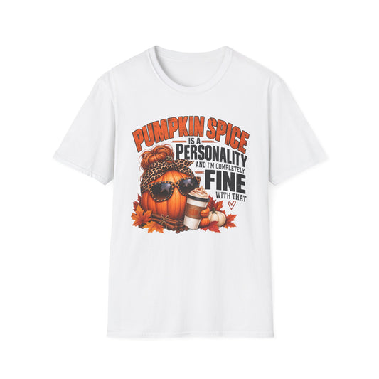 Pumpkin Spice Is a Personality – Funny Fall Graphic Tee