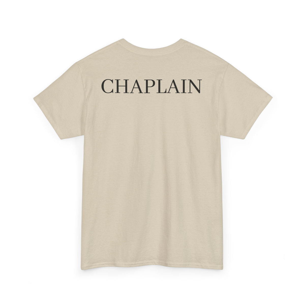 Chaplain T‑Shirt — "Working for Christ: A Higher Purpose" Christian Tee
