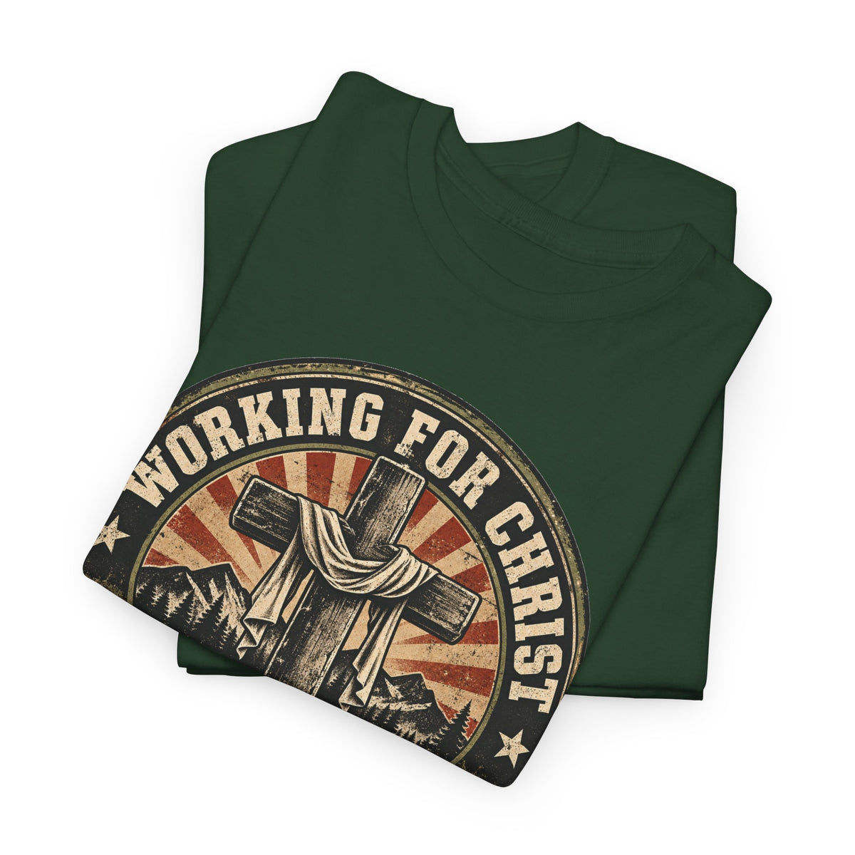 Chaplain T‑Shirt — "Working for Christ: A Higher Purpose" Christian Tee