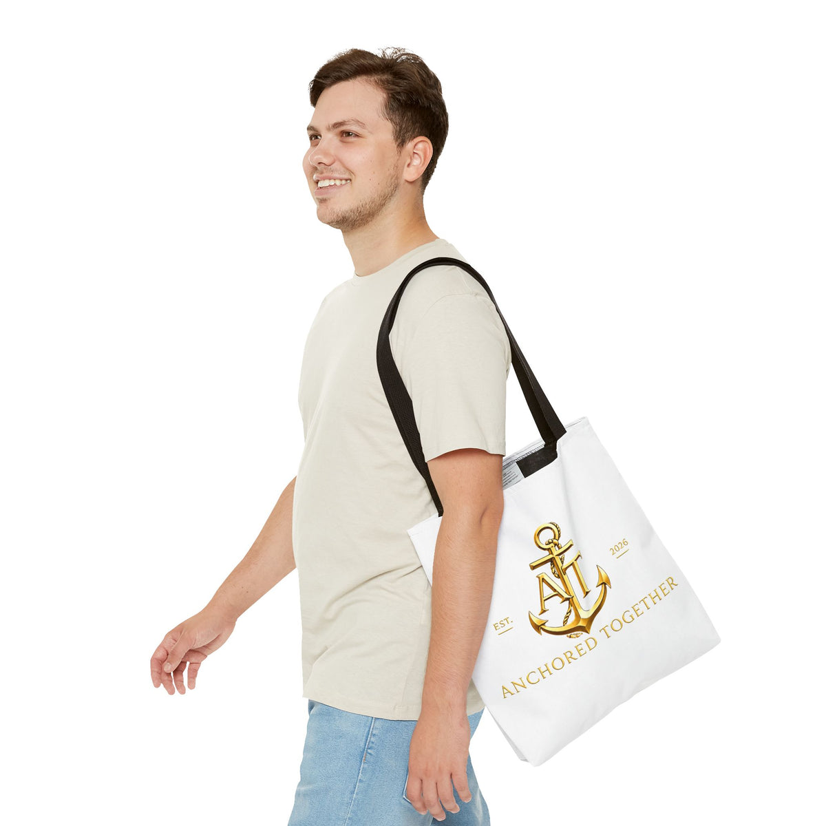 Military Wife Gift Tote Bag — Navy & Marine Corps Spouse Canvas Tote