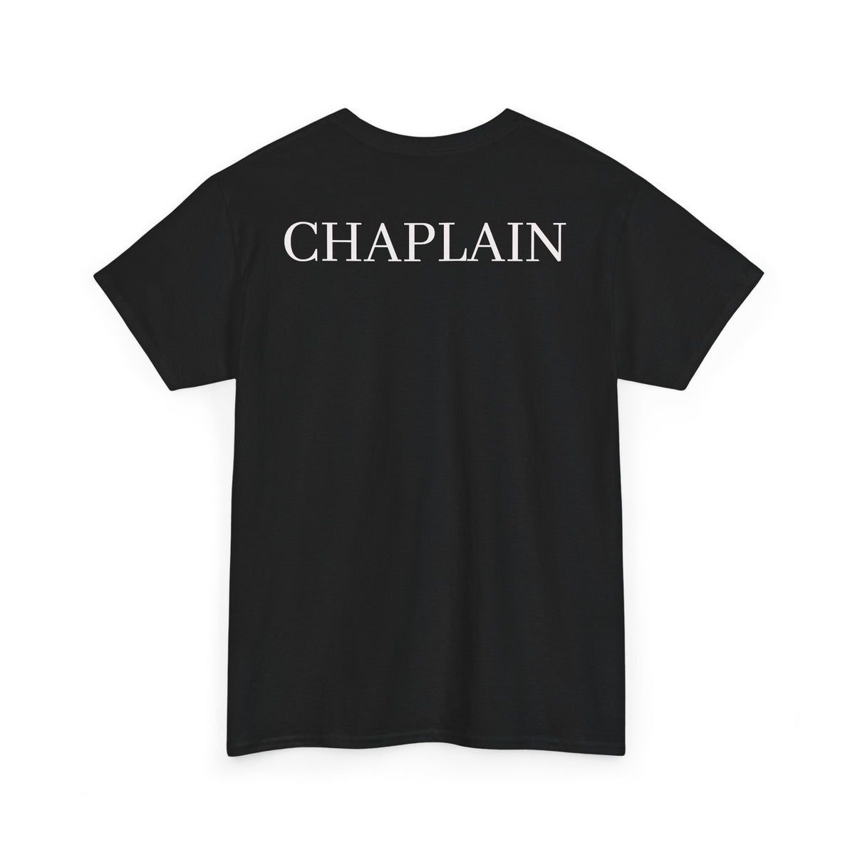 Chaplain T‑Shirt — "Working for Christ: A Higher Purpose" Christian Tee