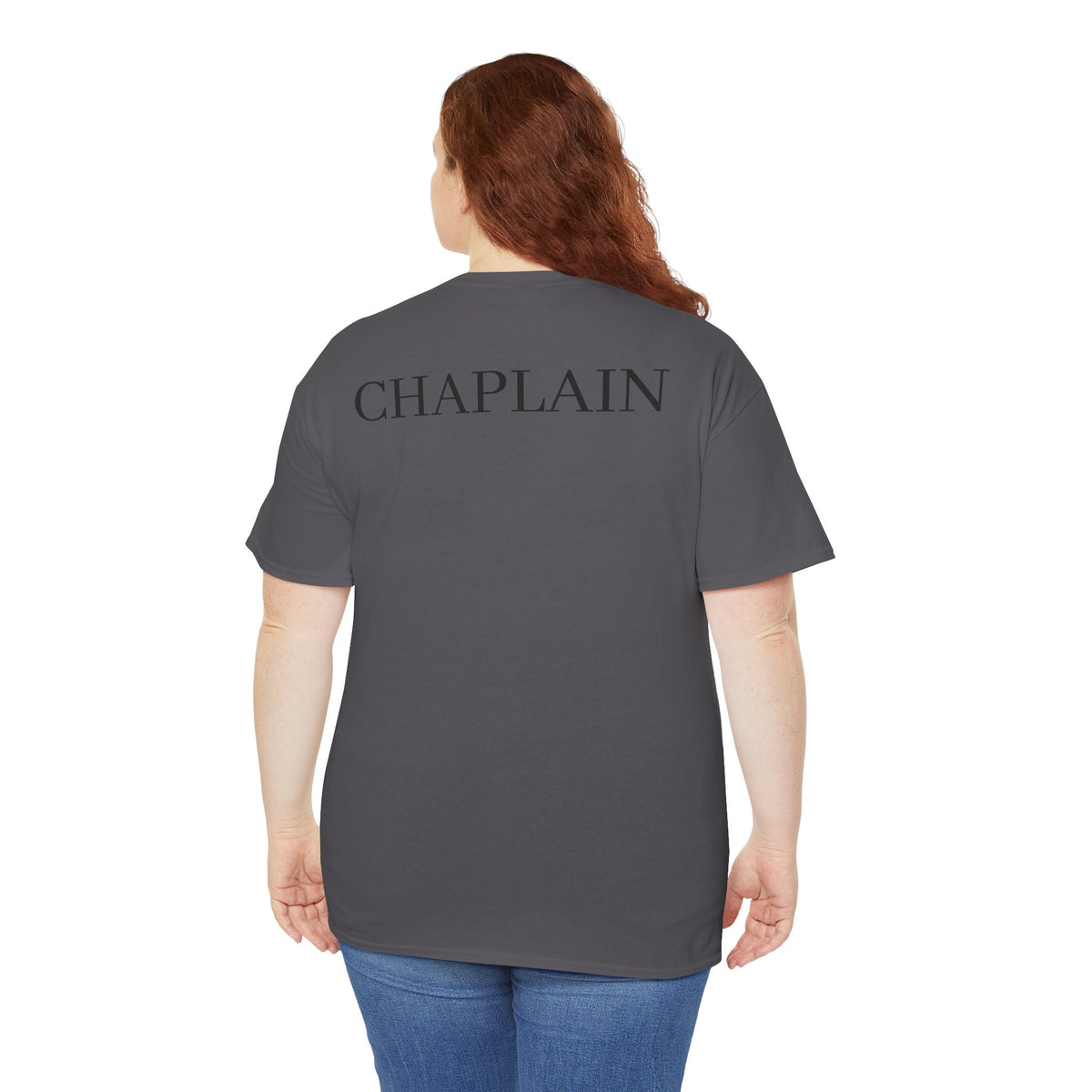 Chaplain T‑Shirt — "Working for Christ: A Higher Purpose" Christian Tee