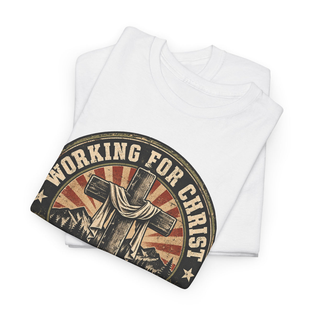 Chaplain T‑Shirt — "Working for Christ: A Higher Purpose" Christian Tee