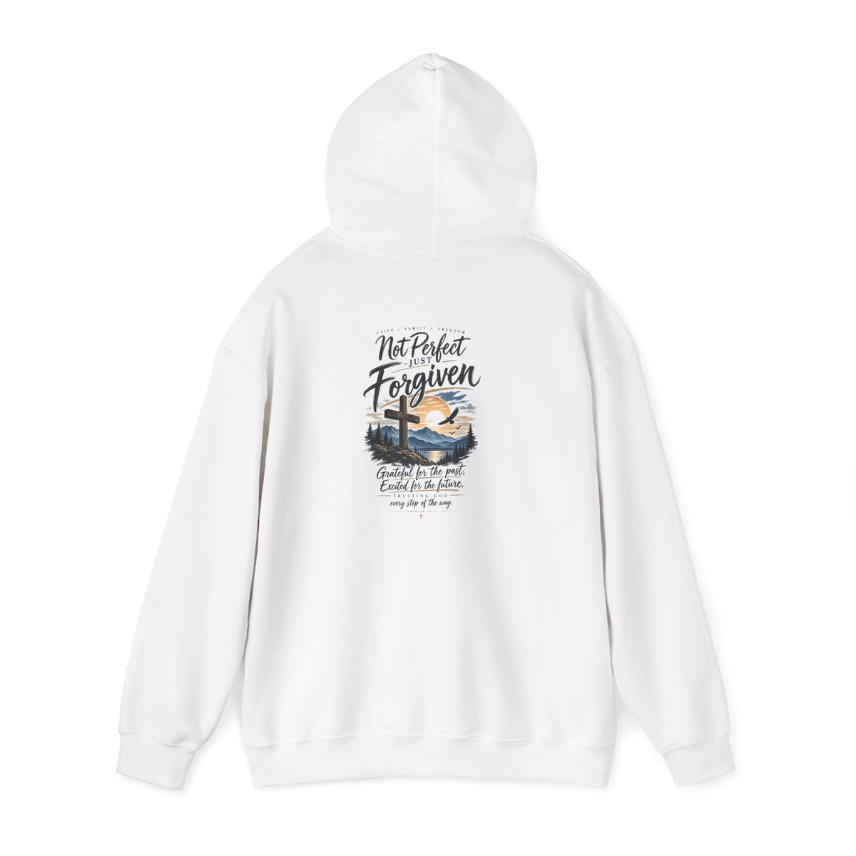 Anchored Together Hoodie — "Anchored Together" Nautical Faith Graphic Hoodie